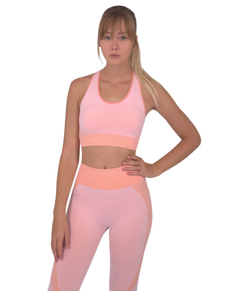Trois Pink Sports Bra