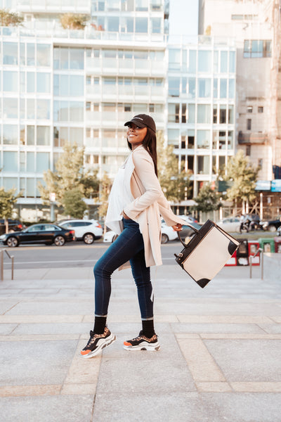 White Cold Shoulder Top