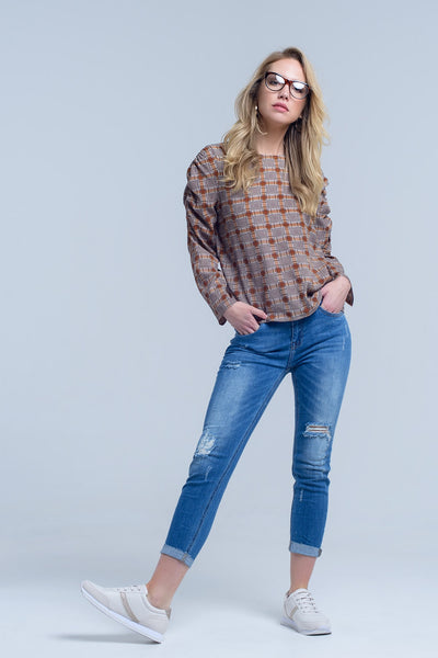 Conceited Distressed Skinny Jeans