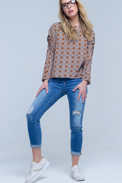 Conceited Distressed Skinny Jeans