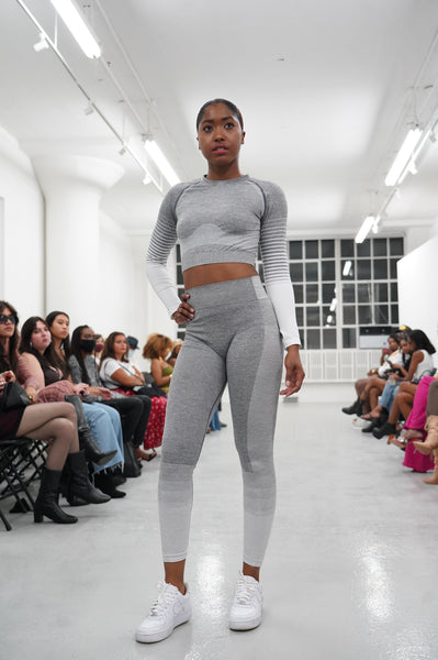 Bocana Gray Ombré Seamless Active  Set