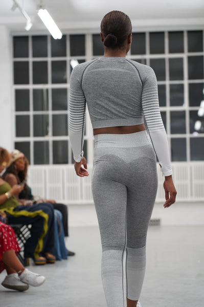 Bocana Gray Ombré Seamless Active  Set
