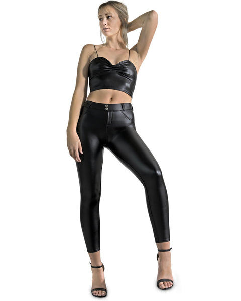 Black Oak Vegan Leather Pants