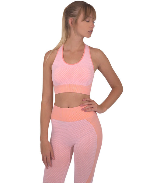 Trois Pink Sports Bra
