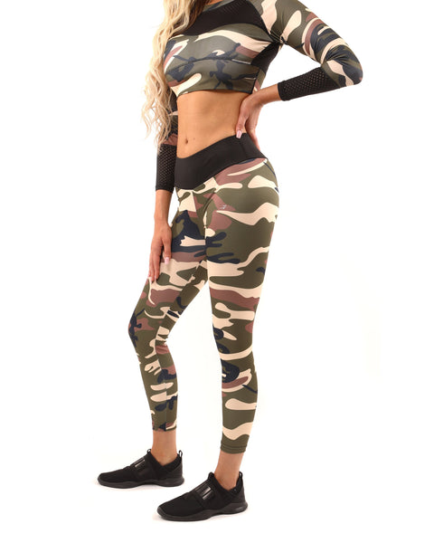 Virginia Camouflage Leggings
