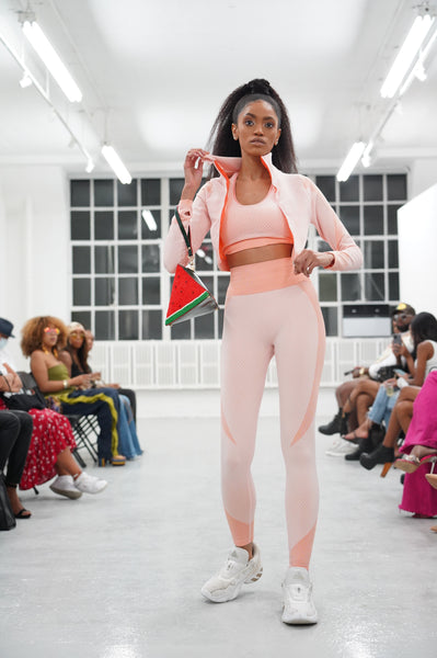 Trois Pink Sports Bra