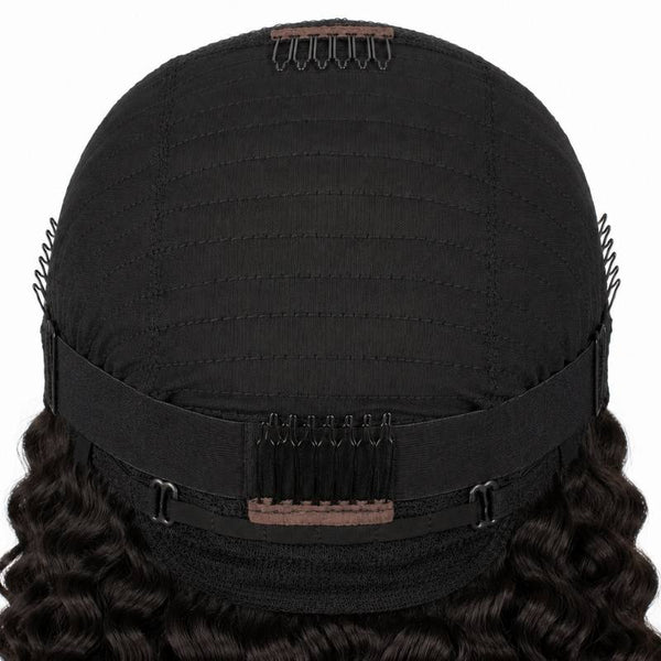 Glueless Deep Wave 2x6 HD Lace Closure Wig