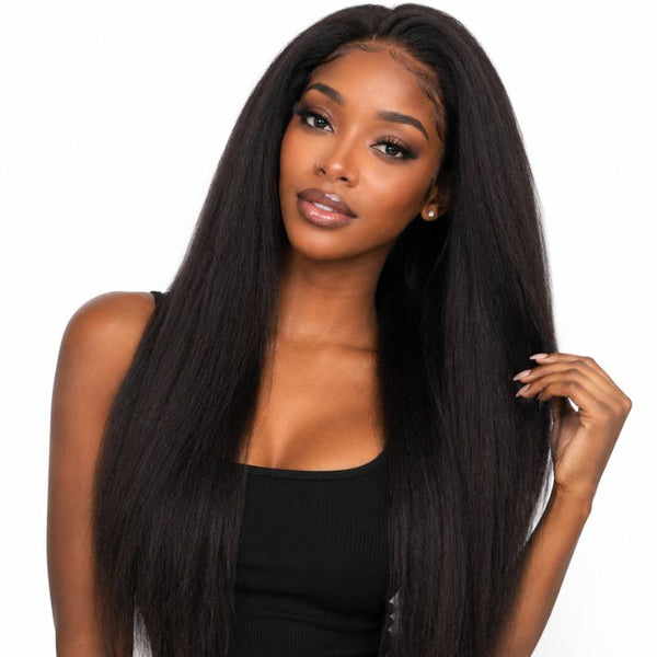Yaki Straight Half Wig