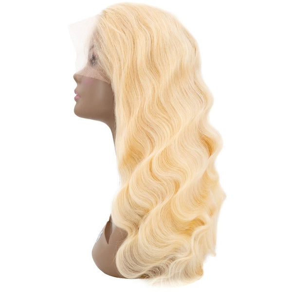Brazilian Body Wave Front Lace Blonde Wig