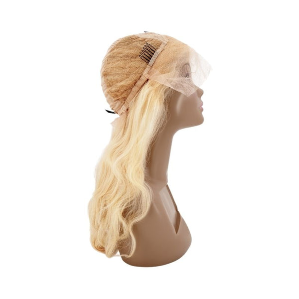 Brazilian Body Wave Front Lace Blonde Wig
