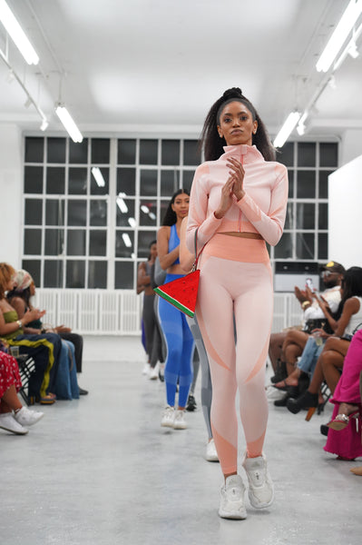 Trois Pink Seamless Sports Jacket