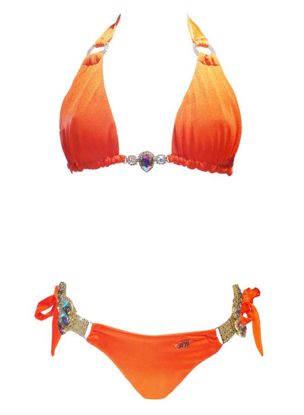 Amber Luxury Top & Tie Side Bottom Swimset