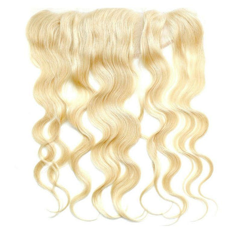 Russian Blonde Body Wave Frontal